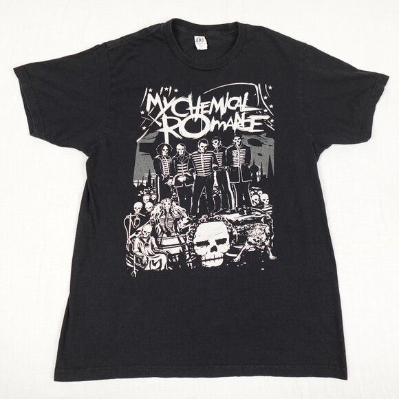 Optima Tops - My Chemical Romance Black Parade Shirt Adult Medium Optima Y2K Band Tee